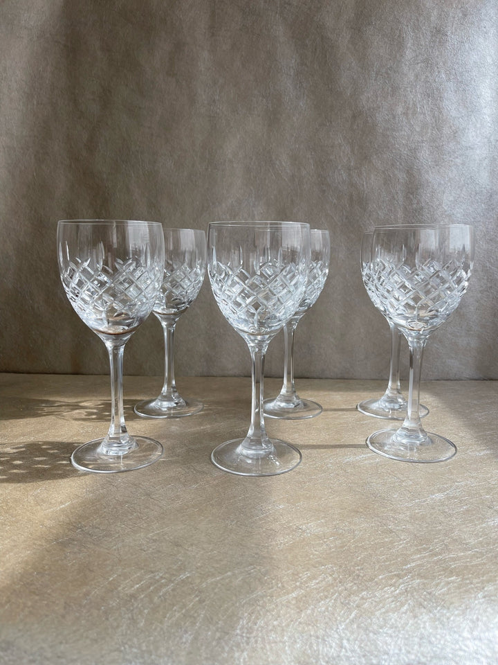 Edinburgh Crystal White Wine Glasses