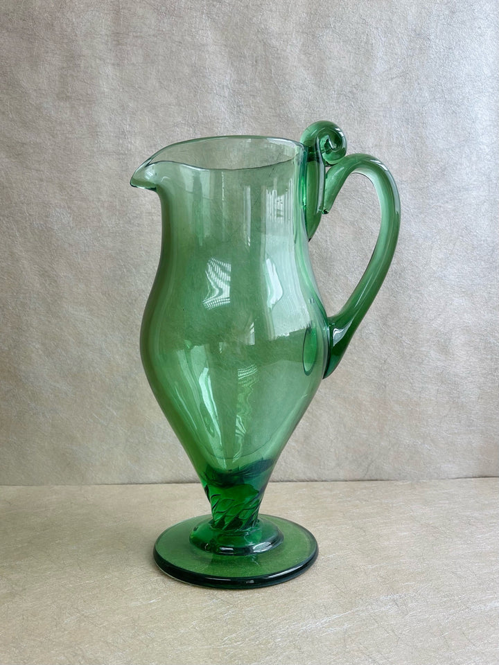 Ekenäs Green Glass Glass &amp; Jug Set