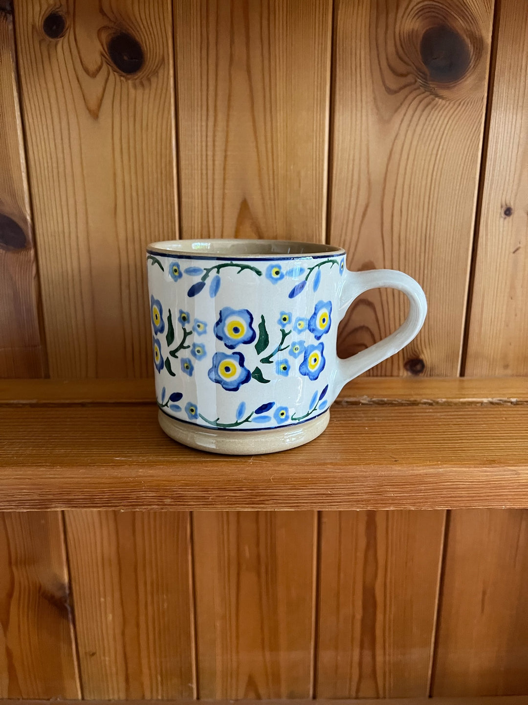 Nicholas Mosse Irish Pottery “Forget-me-Not” Mug