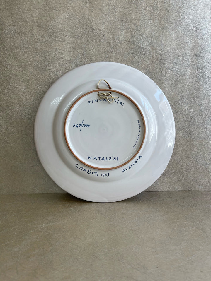 G. Mazzotti Albisola Decorative Plates