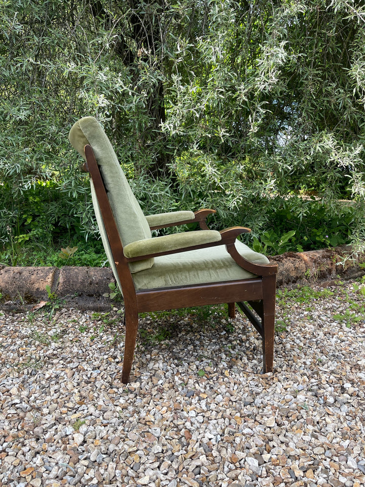 Green Velvet Chair