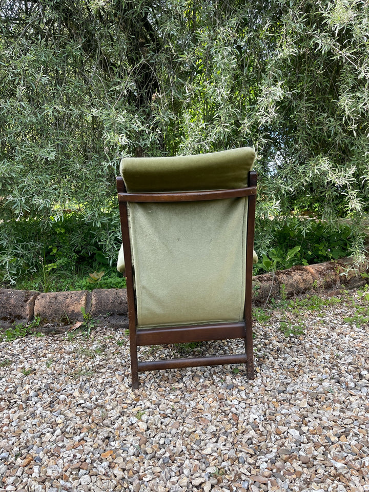 Green Velvet Chair