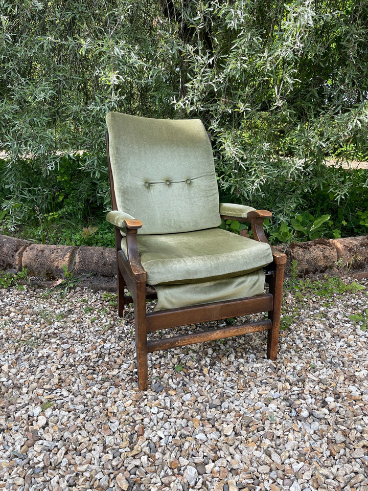 Green Velvet Chair