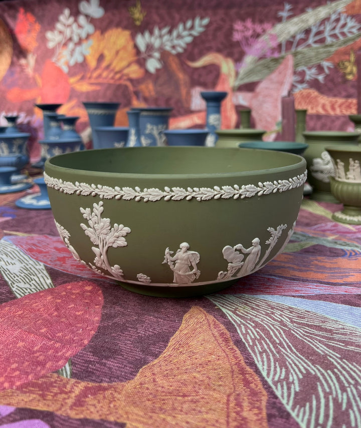 Celadon Green Jasperware &