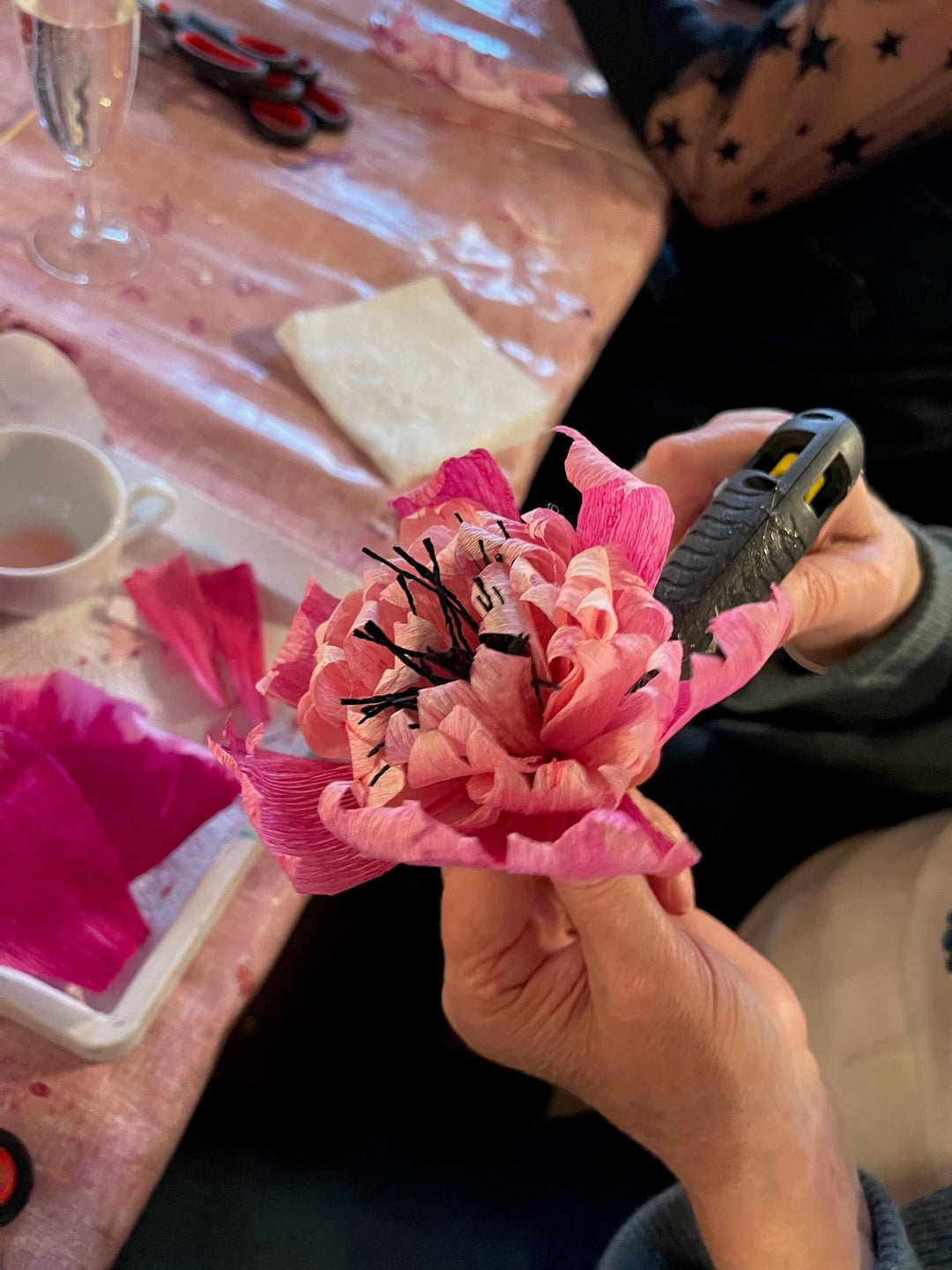 Make a Paper Flower Workshop Brunch &amp; Fizz... 25th Nov. 23