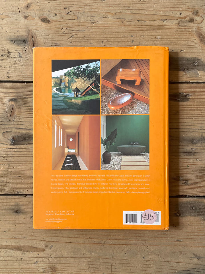 Bali houses: new wave asian architecture and design. Gianni Francione