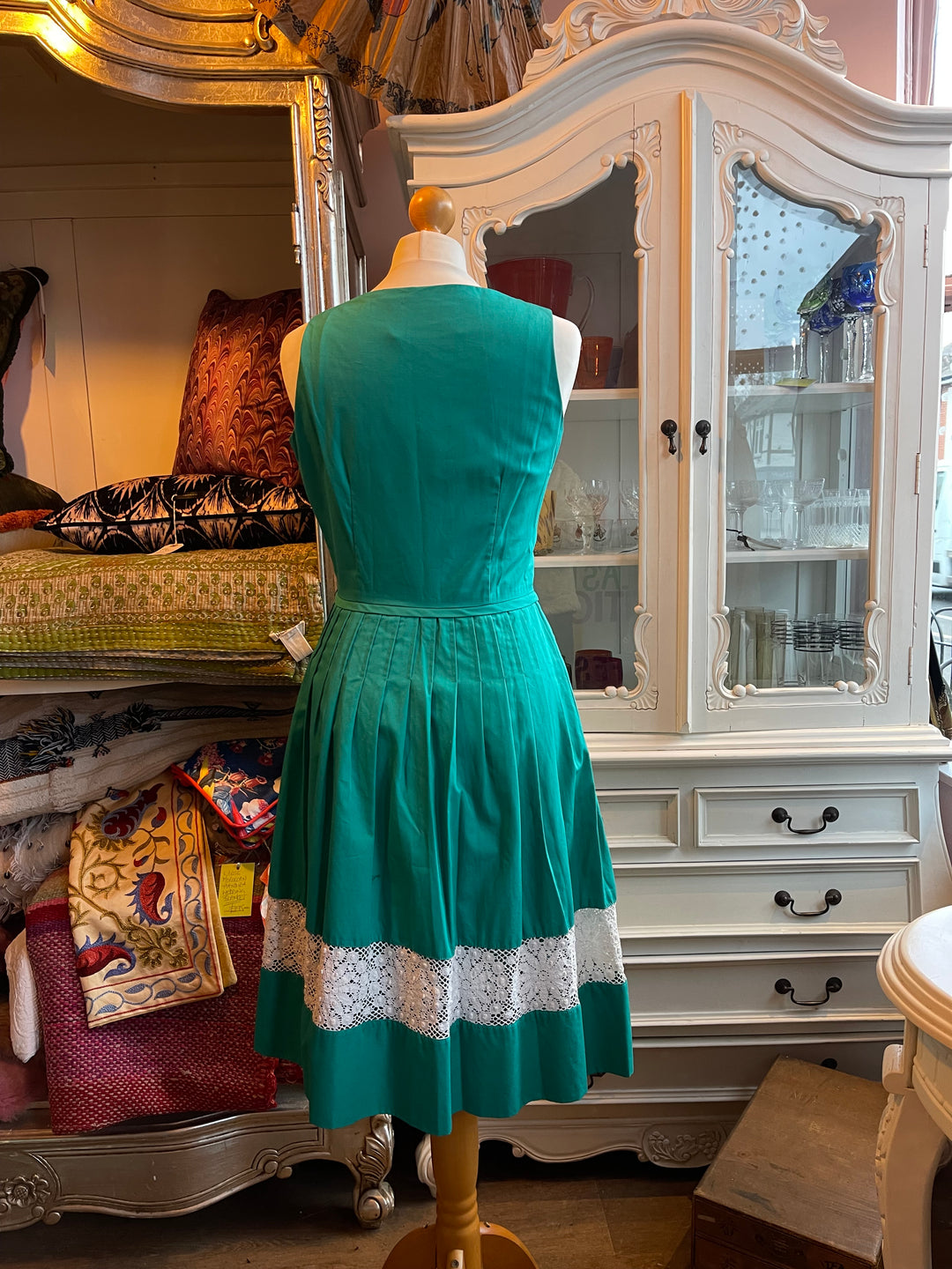 Miss Feraud Turquoise Dress