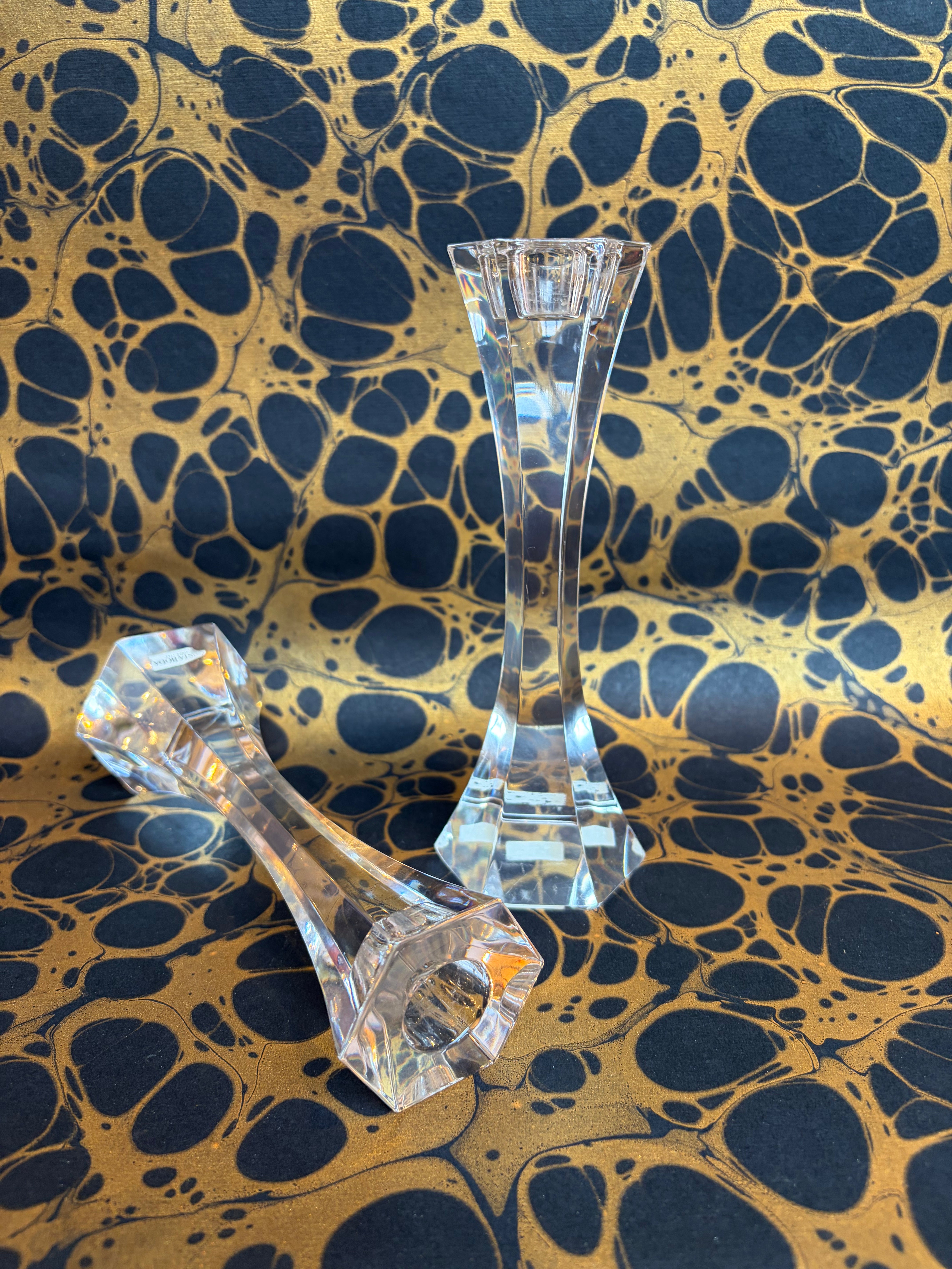 Crystal Kosta Boda Candlestick 