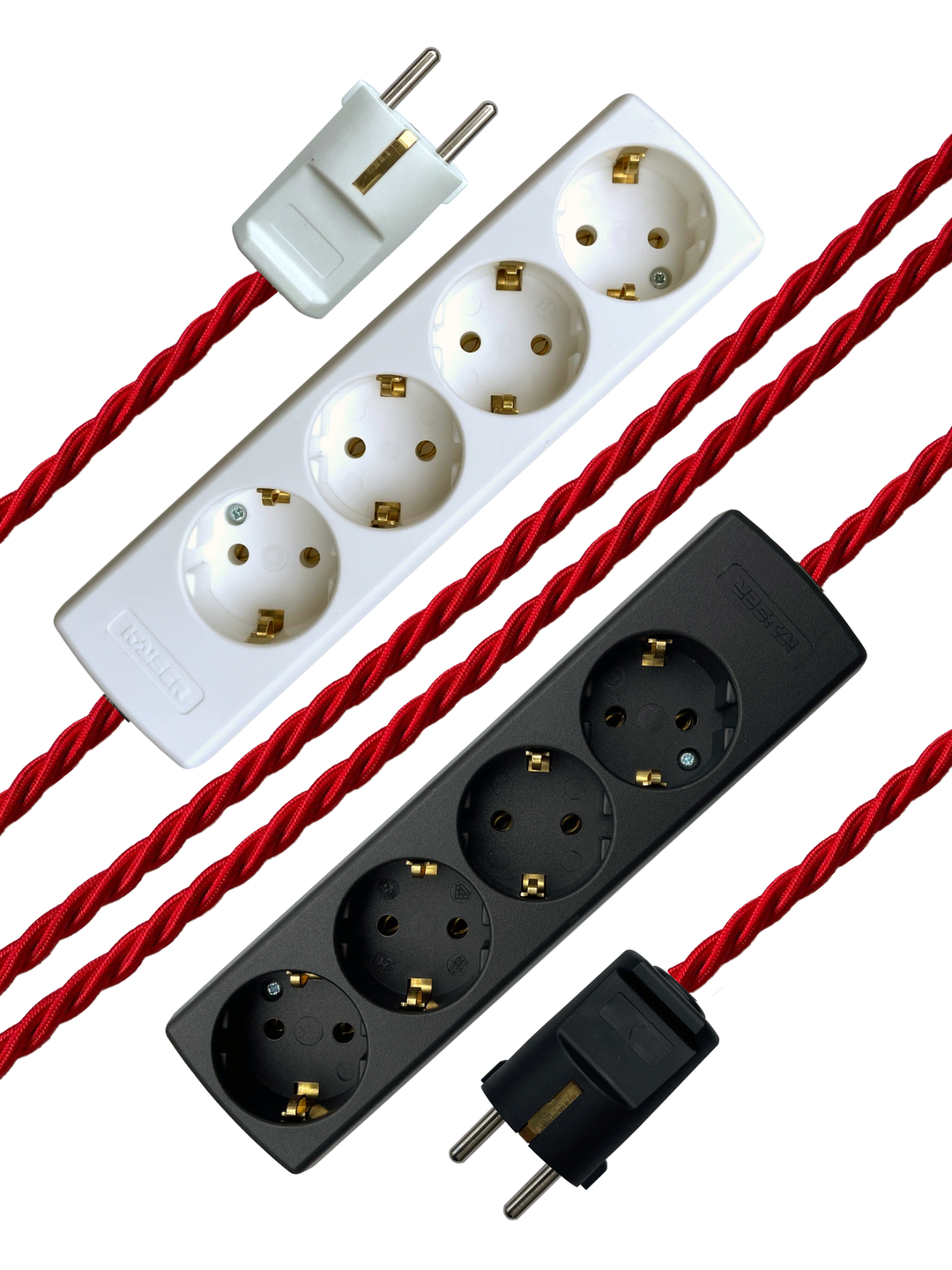 Cardinal - Lola's Leads EU Fabric Extension Cable