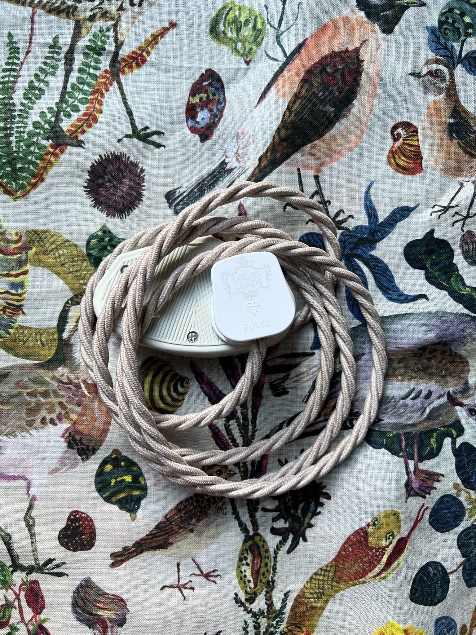 Pebble - Lola's Leads Fabric Extension Cable