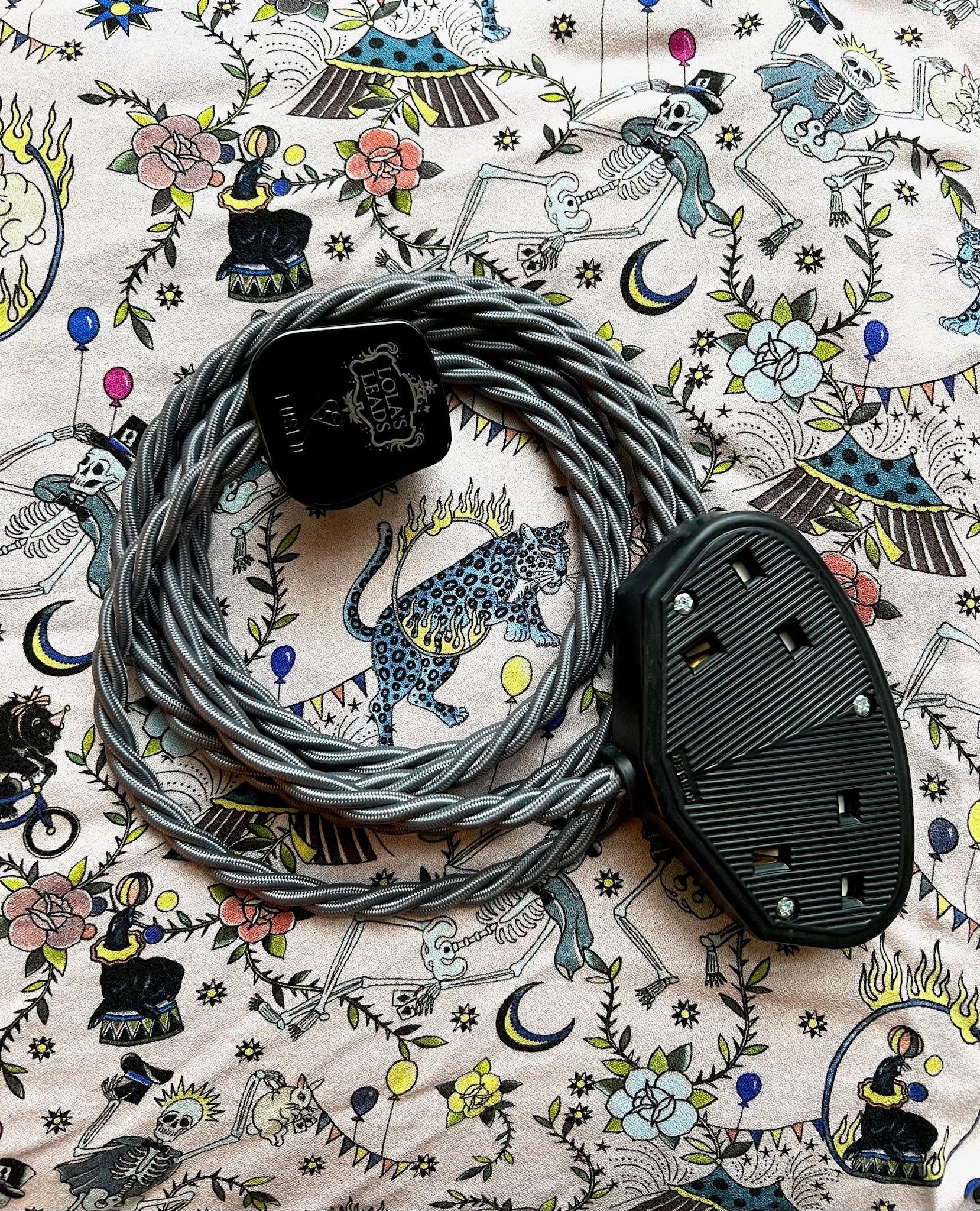 Whippet - Lola's Leads Fabric Extension Cable