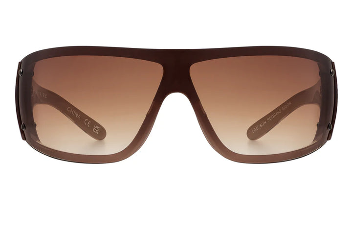 LeoSun ScorpioMoon Brown / Brown Gradient - Spitfire Glasses