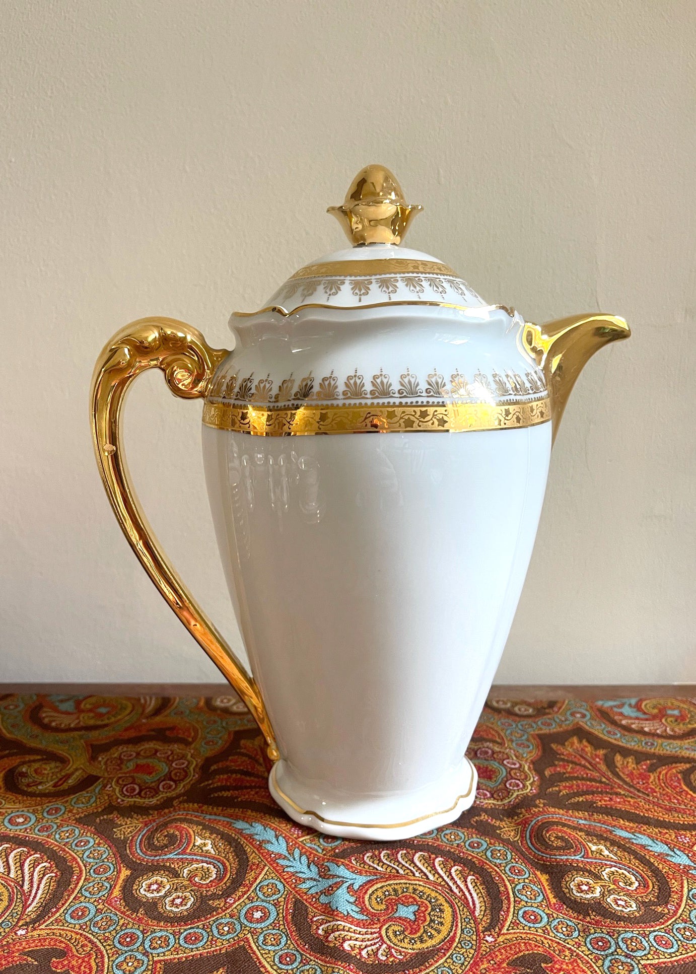 Limoges B.R France Golden Tea Service
