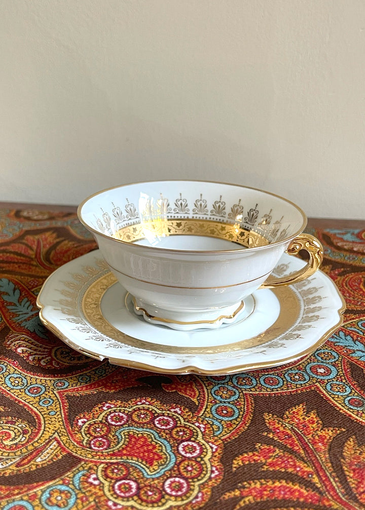 Limoges B.R France Golden Tea Service