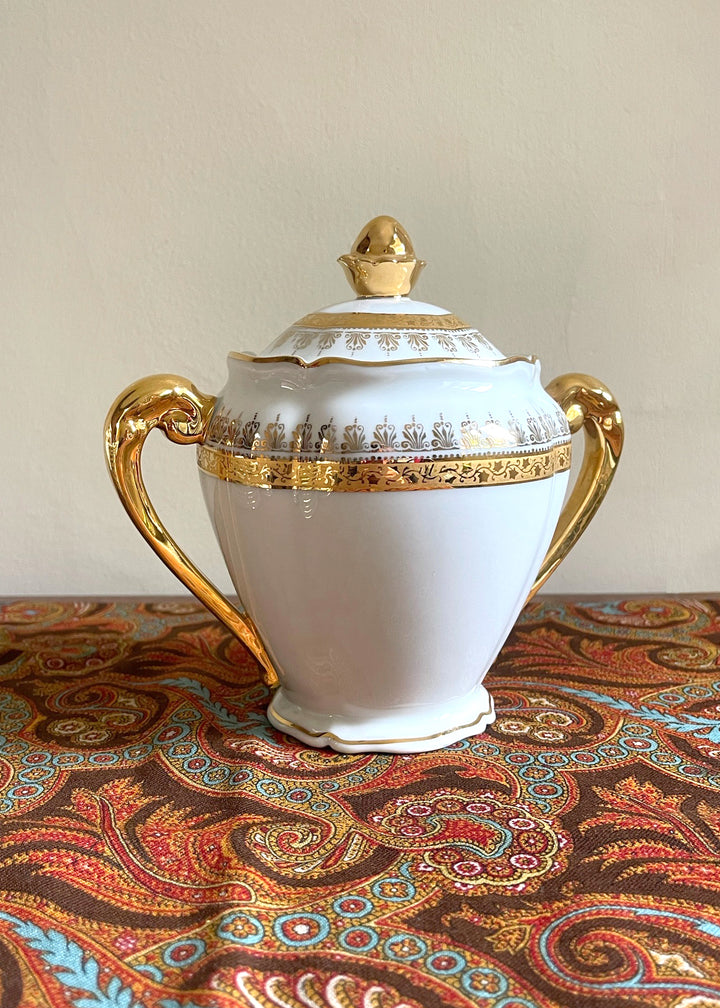 Limoges B.R France Golden Tea Service