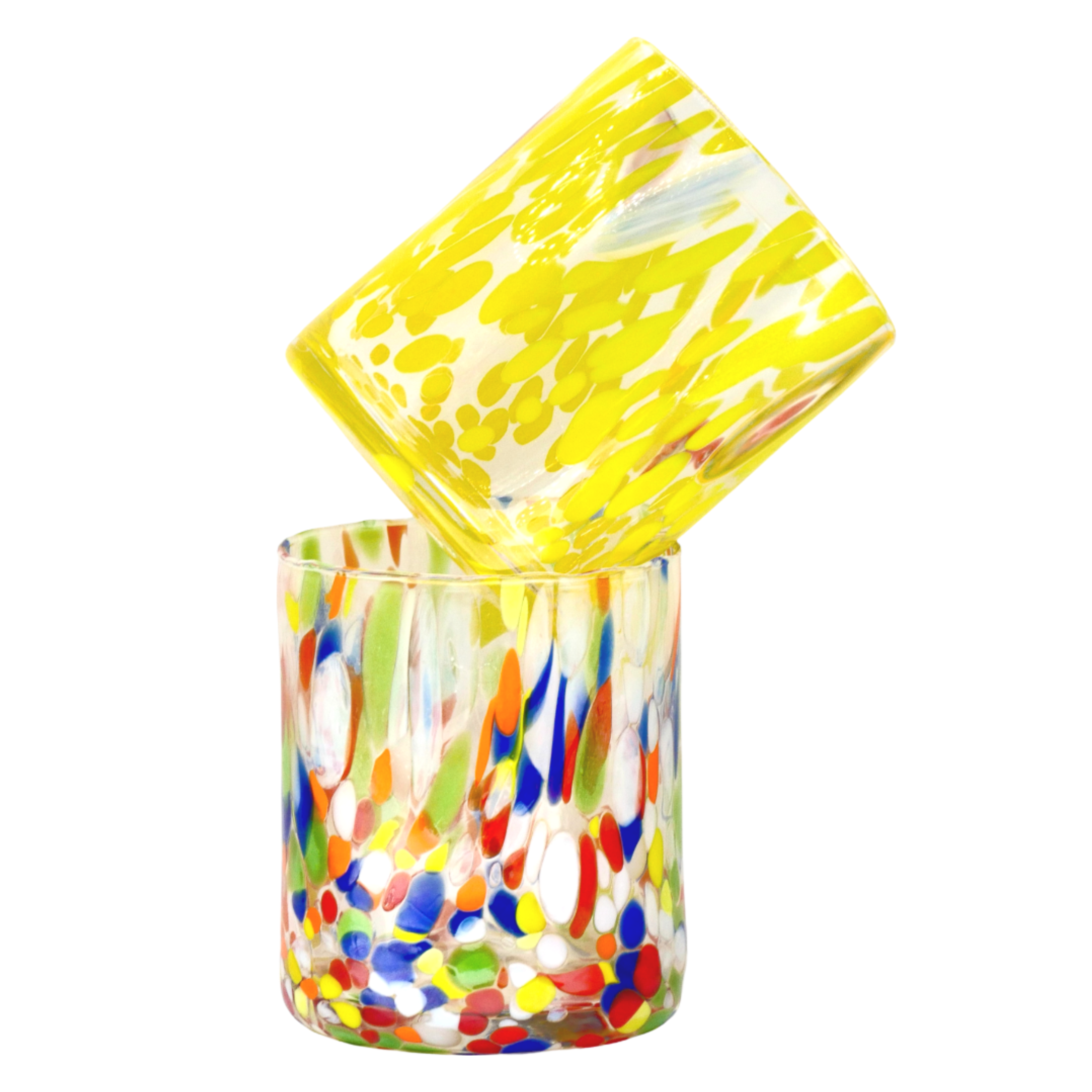 Murano Glass Tumbler - Multi