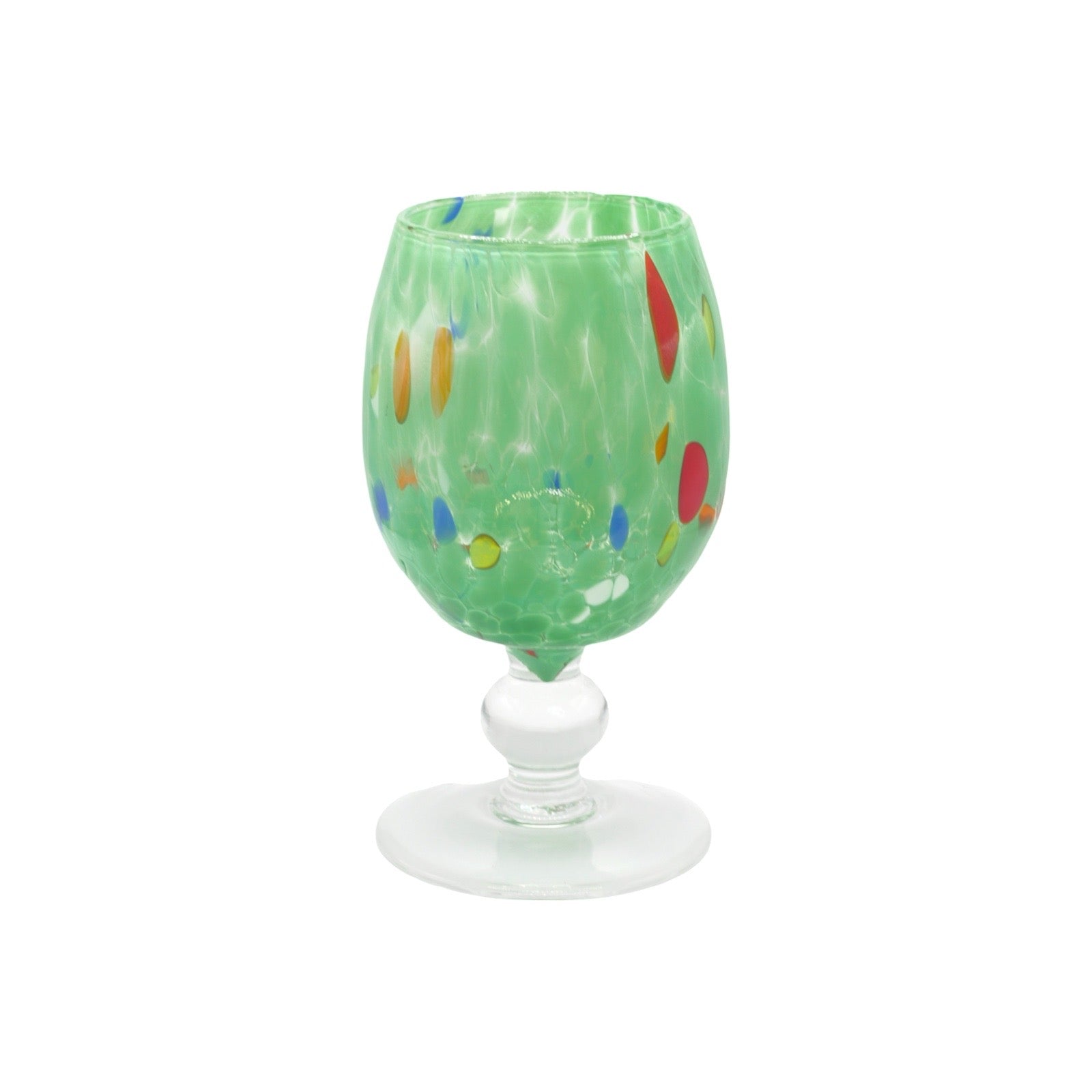 Murano Wine Glass - Green