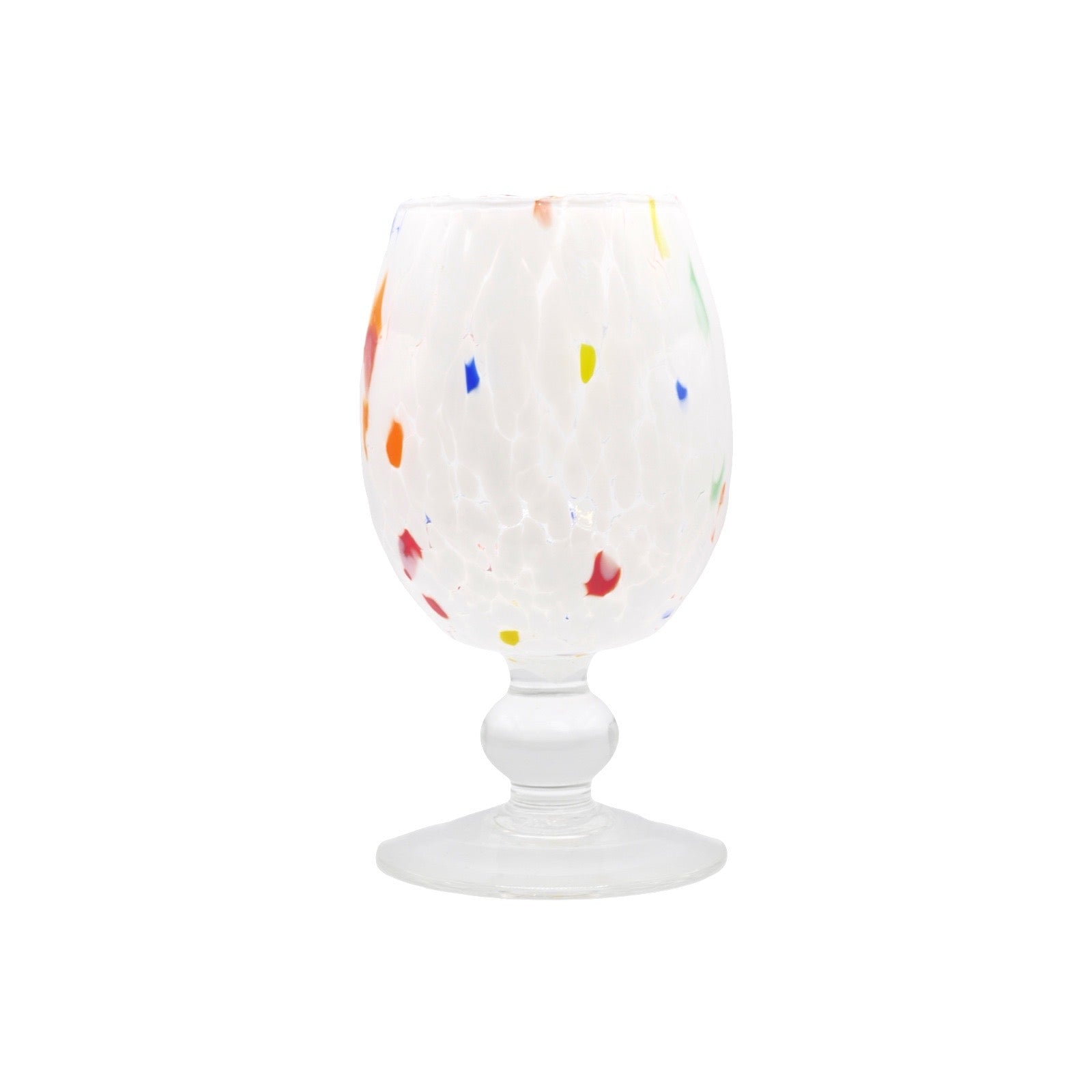 Murano Wine Glass - White