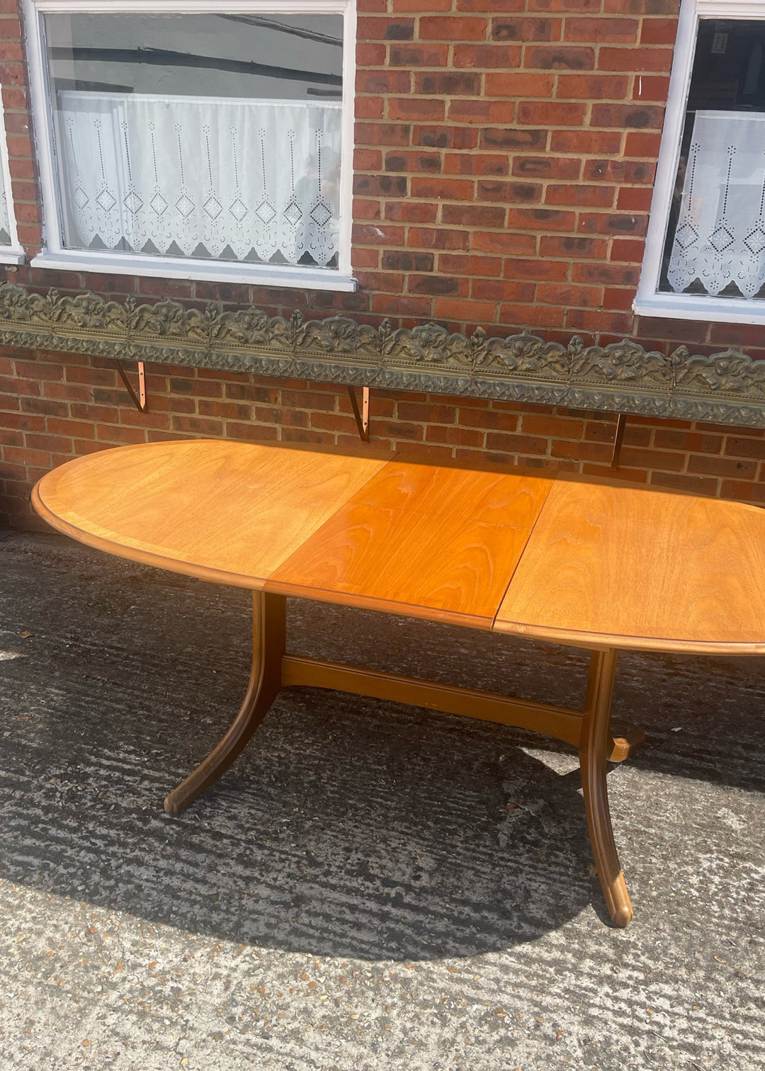 Teak Dining Table Set by Nathan Furniture