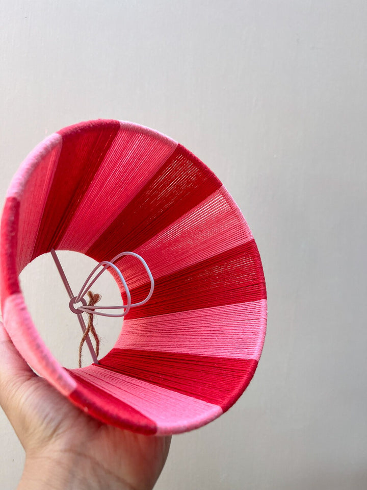 Lipstick Recycled Cotton Lampshade