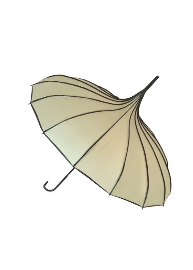 Ribbed Pagoda Umbrella