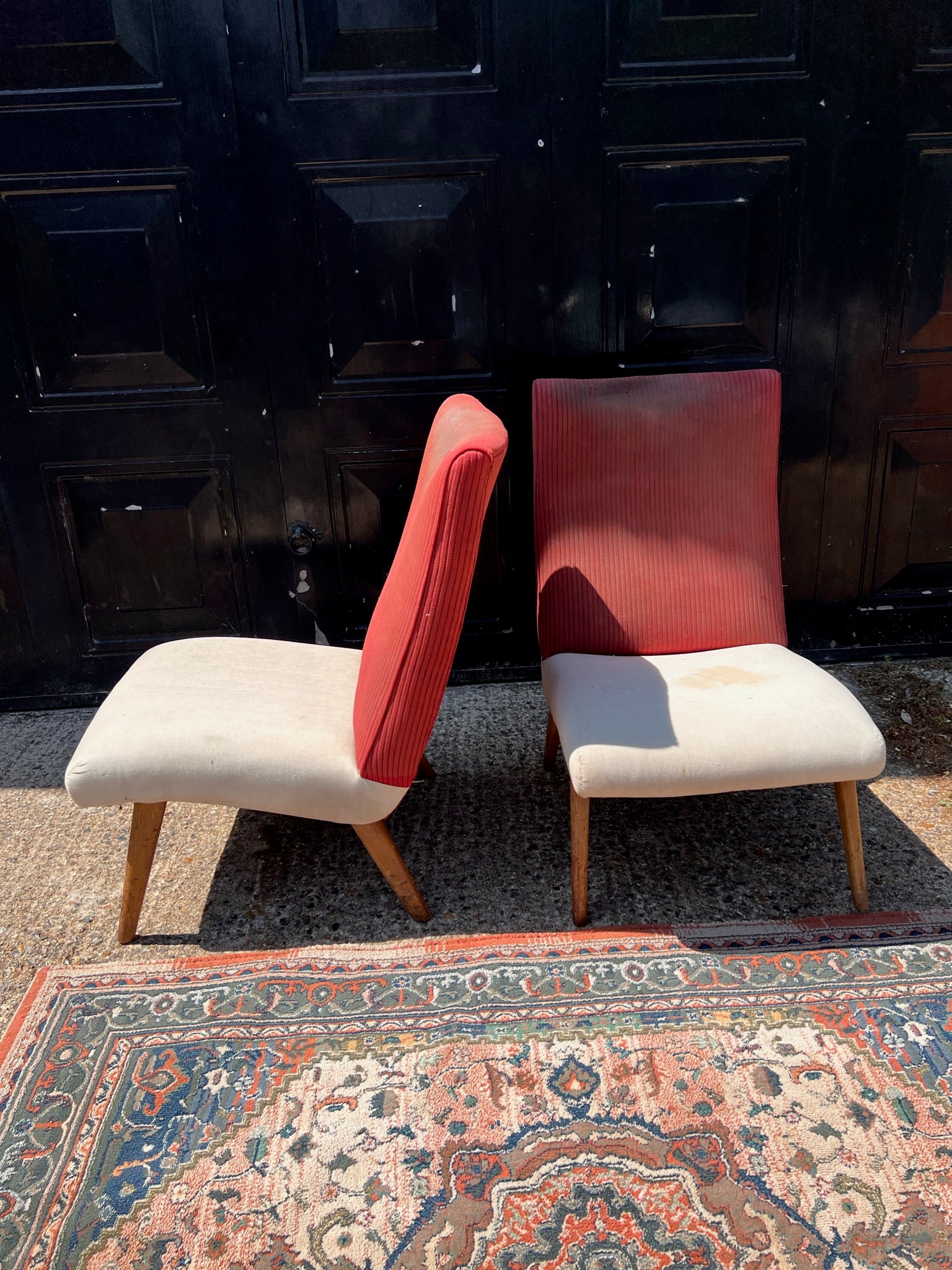 Pair of Mid-Century Cocktail Chairs