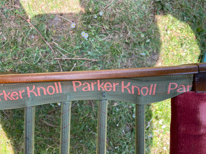 Pair of Velvet Parker Knoll Mid Century Cocktail Chairs
