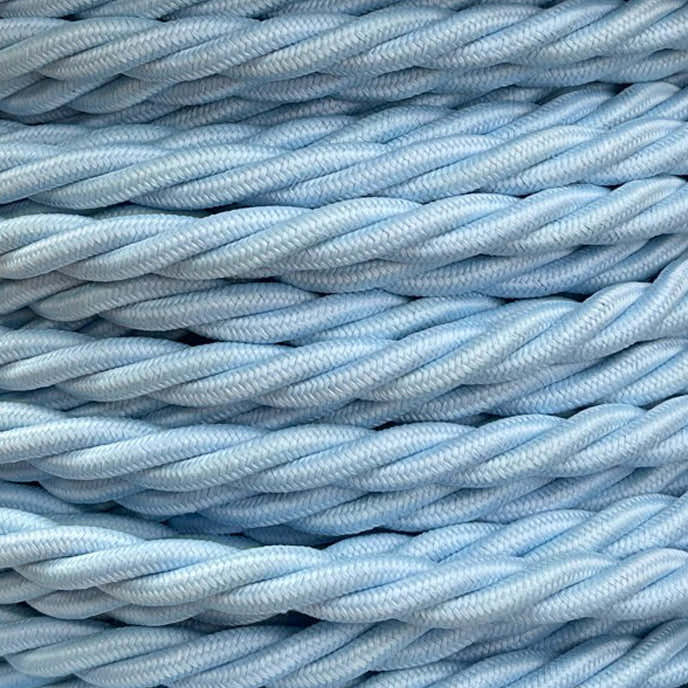 Powder Blue - Lola's Leads Fabric Extension Cable