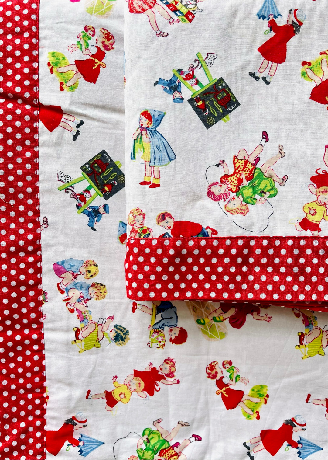 Powell Craft Girls at Play Single Duvet &amp; Pillow Cases