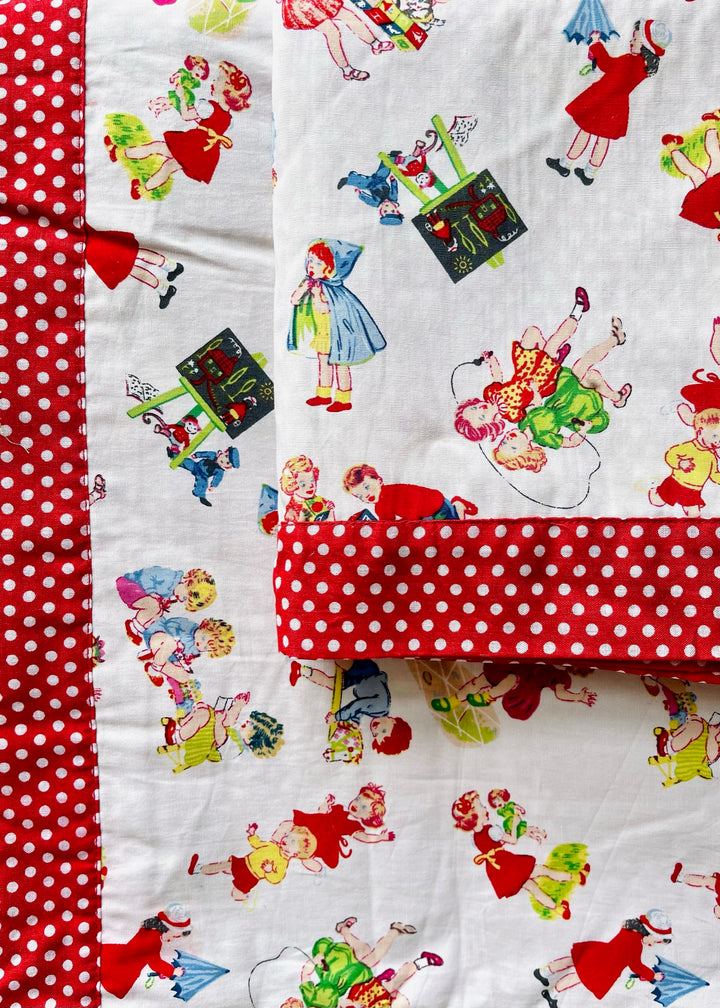 Powell Craft Girls at Play Single Duvet &amp; Pillow Cases