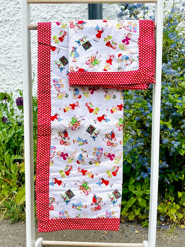 Powell Craft Girls at Play Single Duvet &amp; Pillow Cases