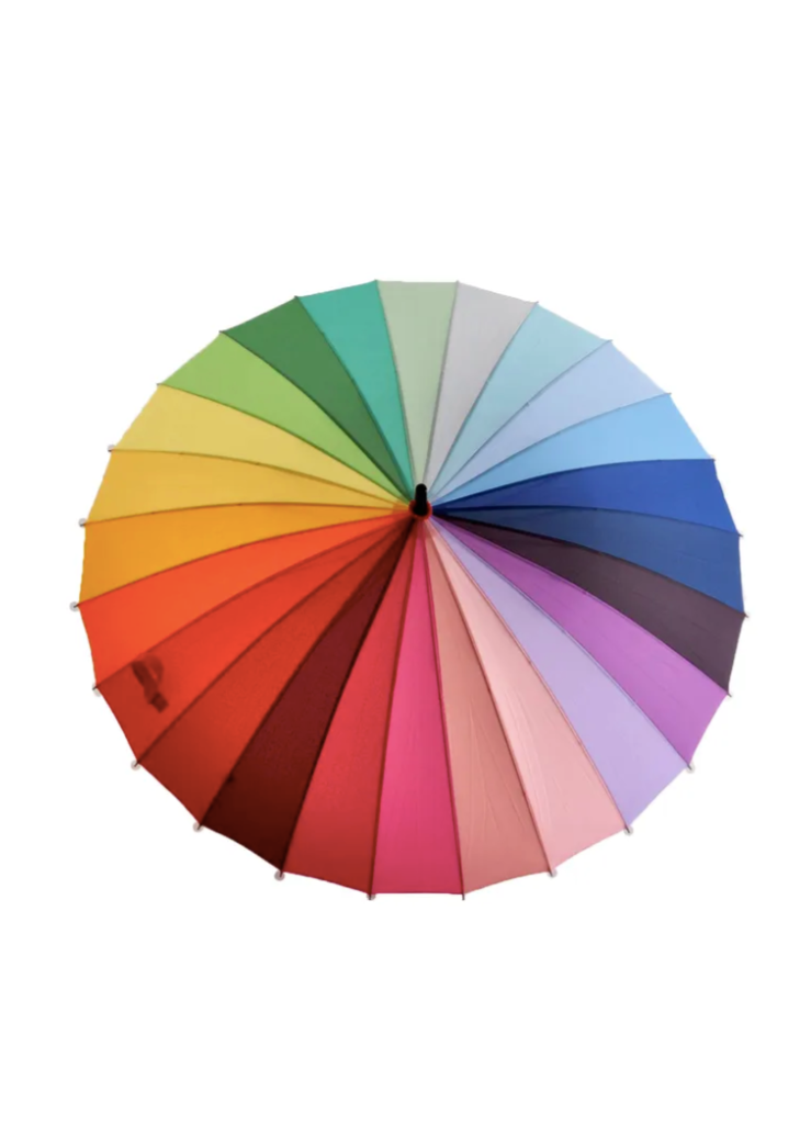 Rainbow Umbrella Two Sizes