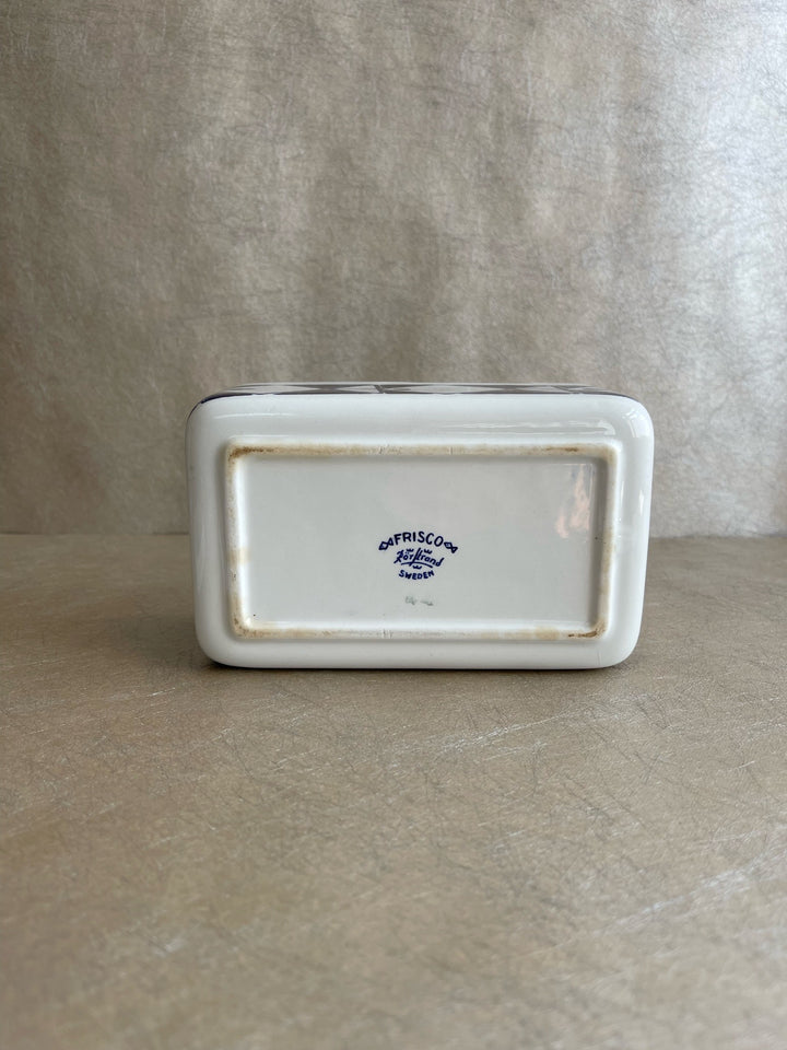 Rorstrand Sweden Frisco Butter Dish