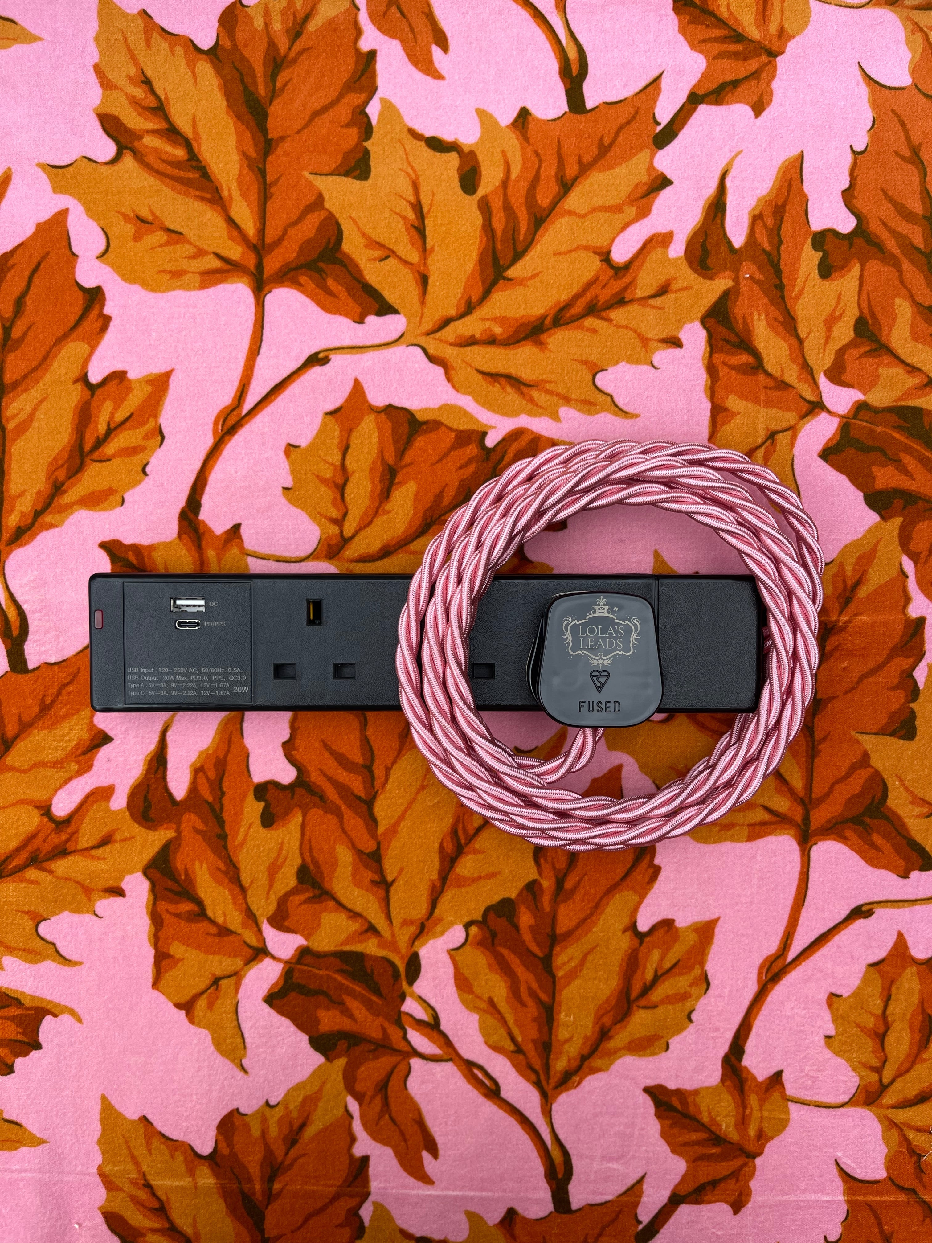 USB A+C Black 3 Gang - Lola's Leads USB Options