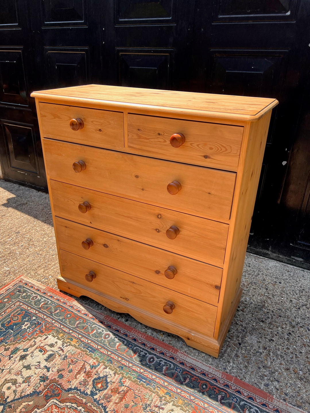 Solid Pine Chest of Drawers