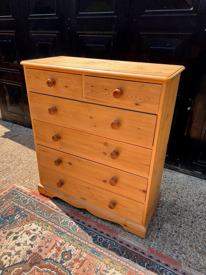 Solid Pine Chest of Drawers