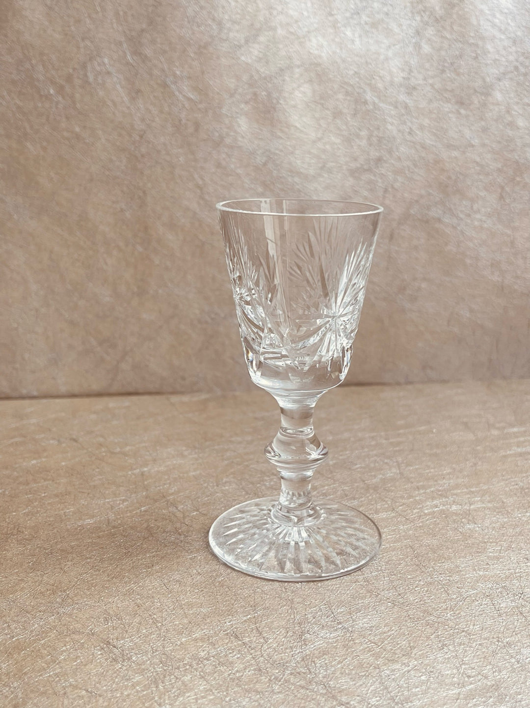Star of Edinburgh Crystal Liqueur Glasses