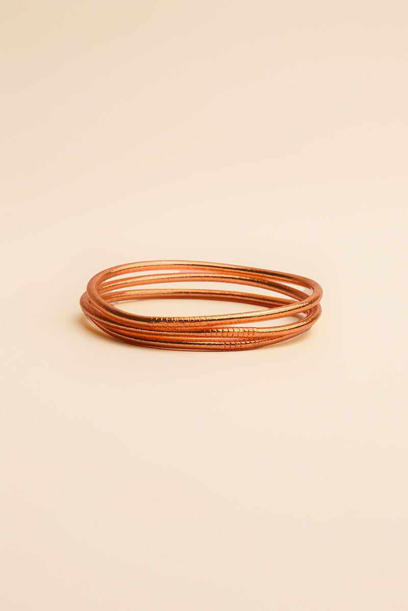 Kumali Bronze Bangles - Thin