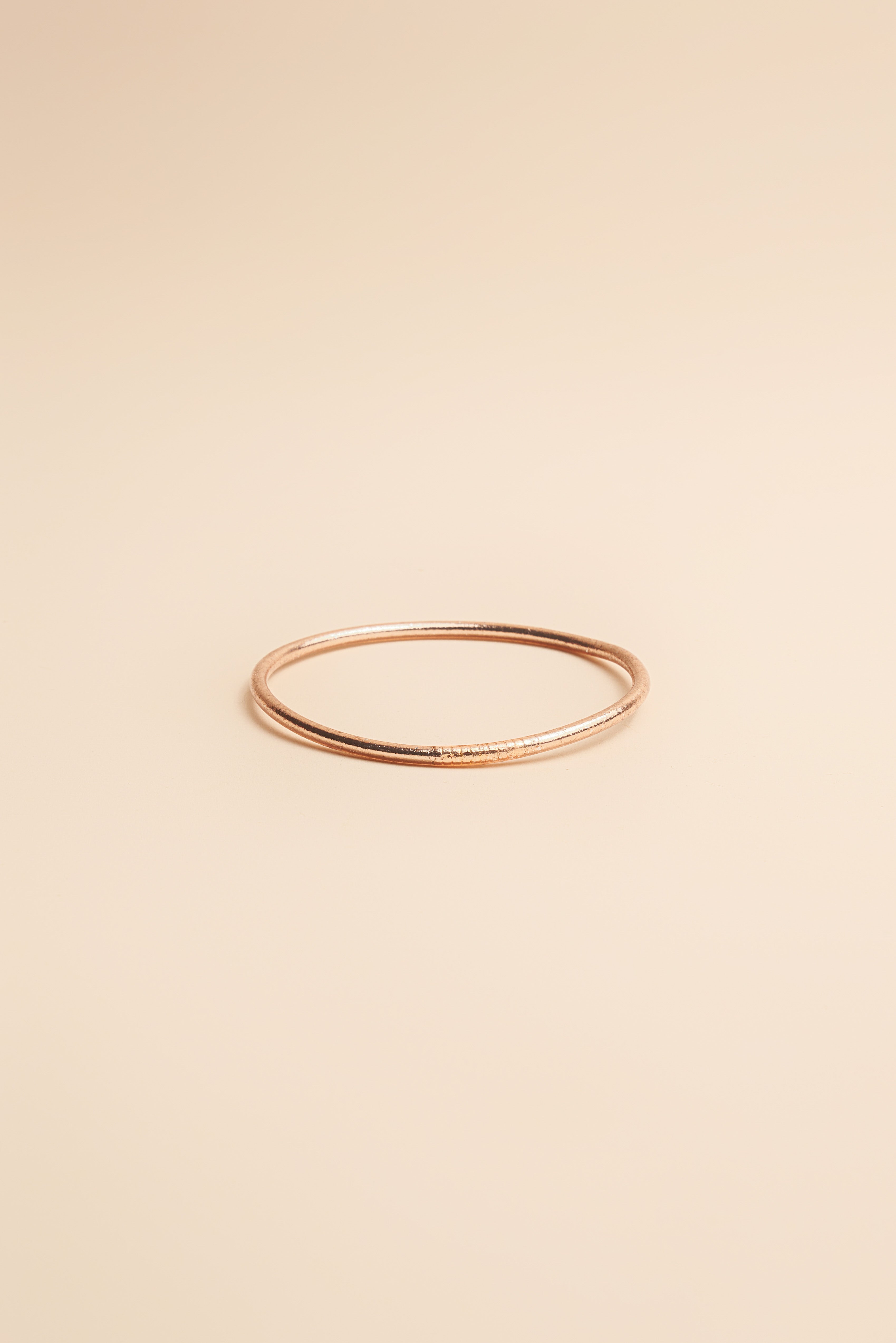 Kumali Champagne Bangles - Thin