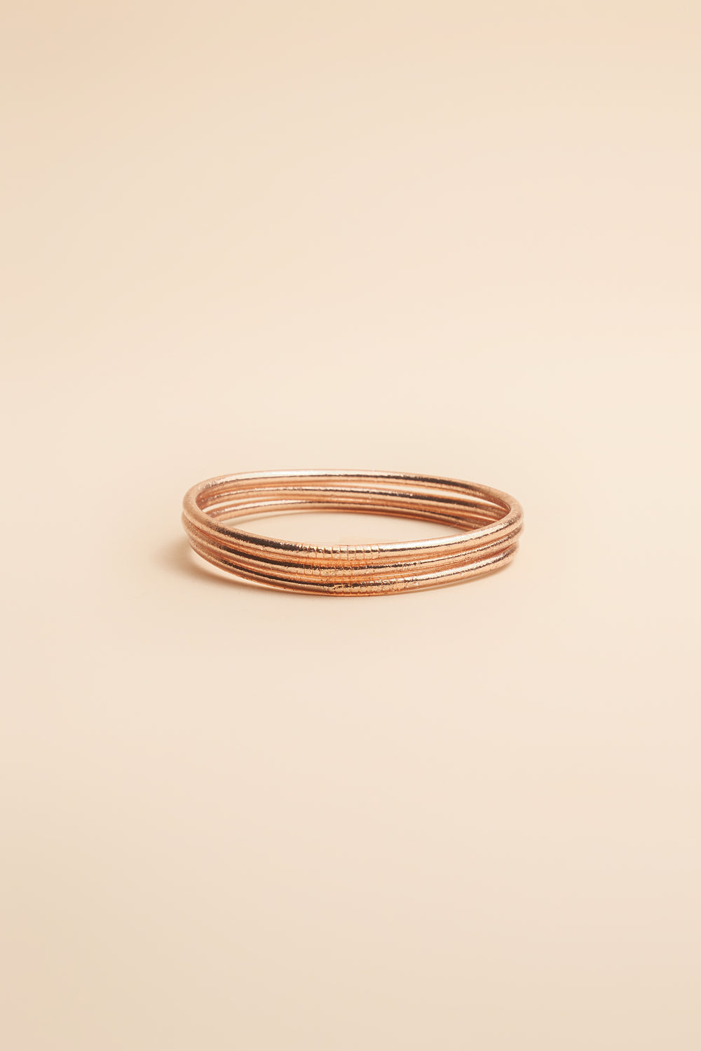 Kumali Champagne Bangles - Thin