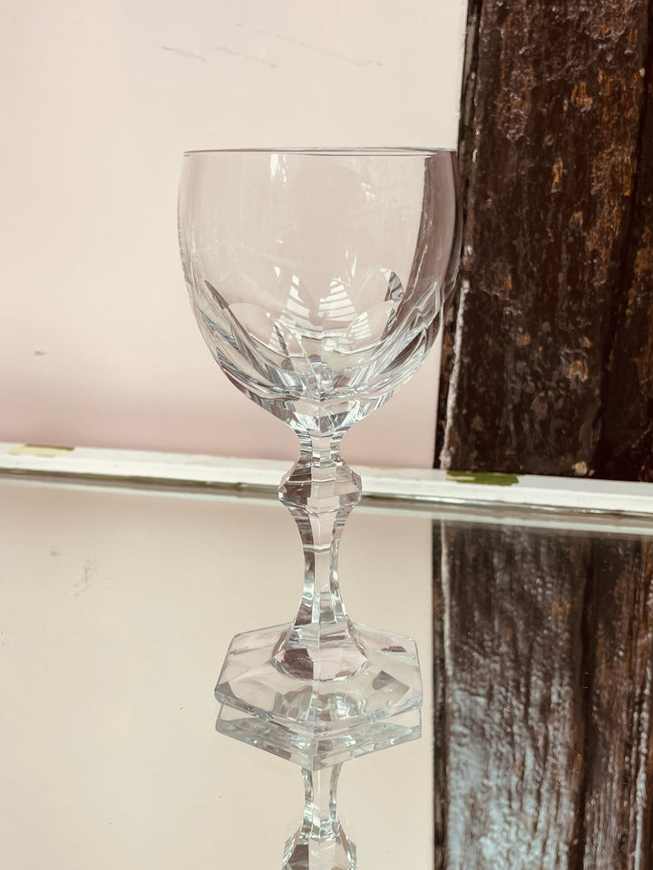 Villeroy &amp; Boch Vintage Crystal Goblets Set of Six