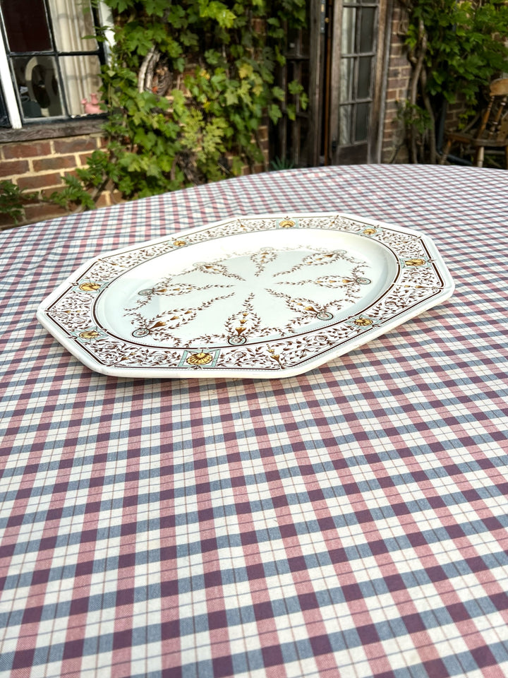 Vintage Cauldon Transfer Platter