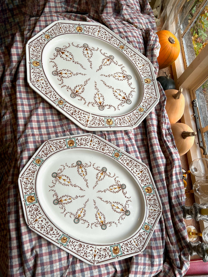 Vintage Cauldon Transfer Platter