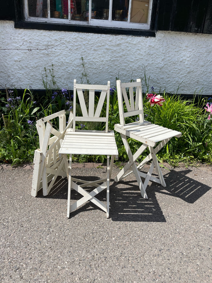Vintage French Folding Children&