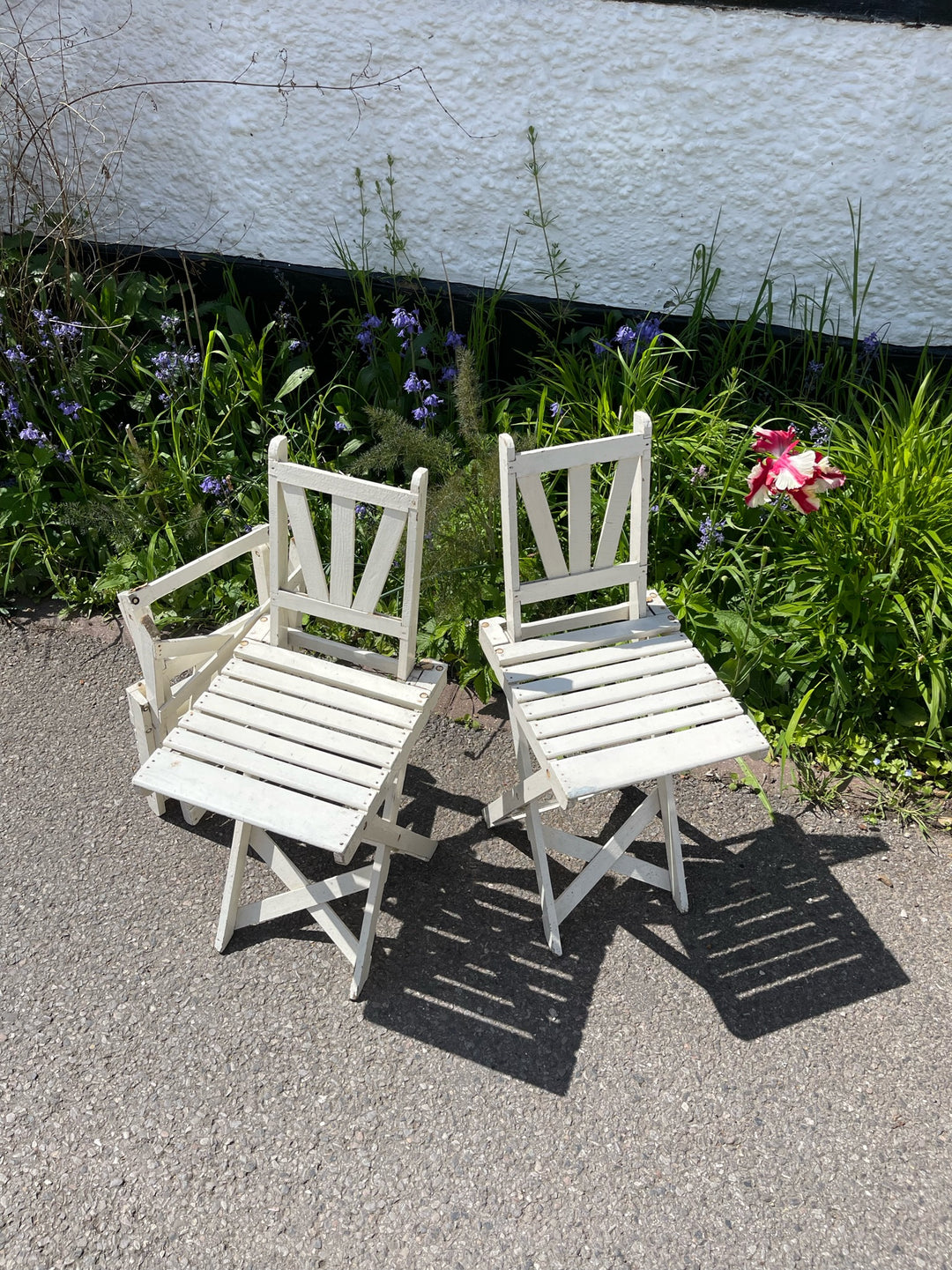 Vintage French Folding Children&