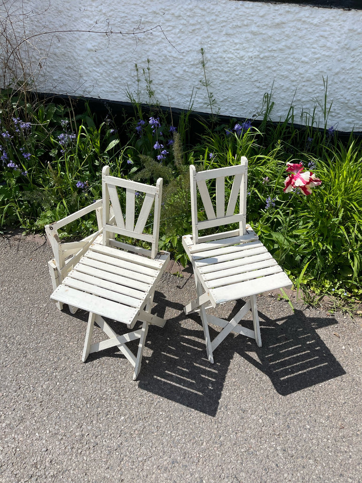 Vintage French Folding Children&
