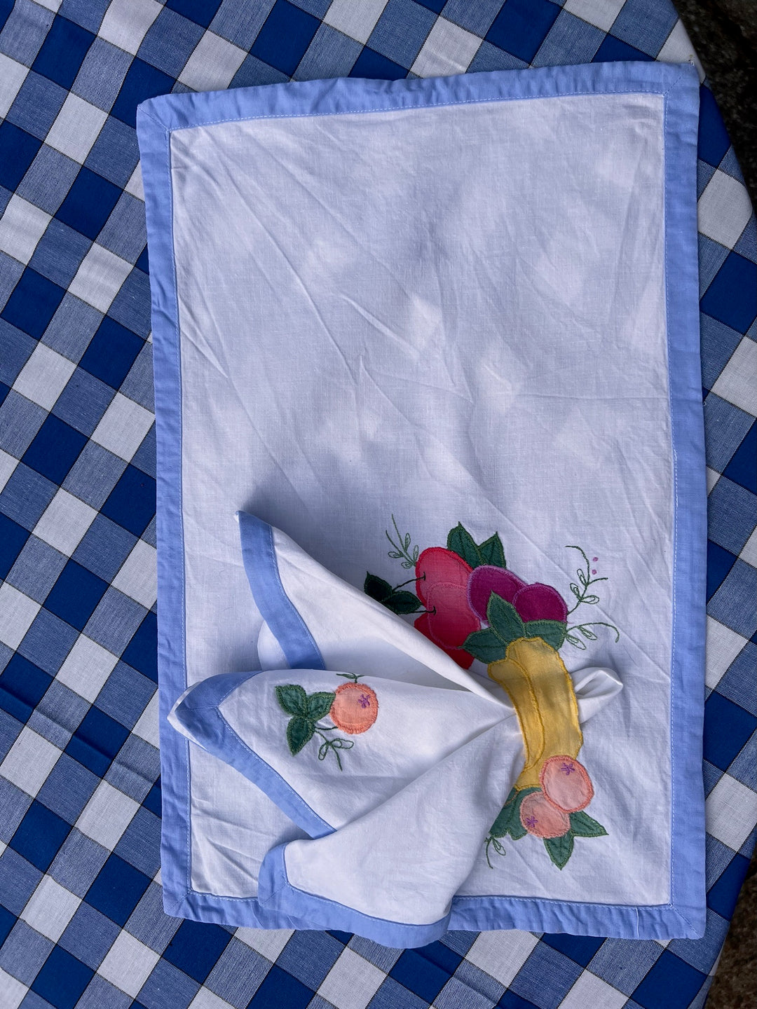 Vintage Fruit Placemats &amp; Napkins