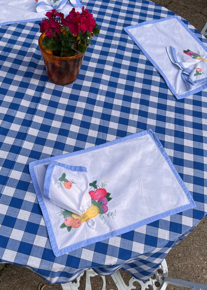 Vintage Fruit Placemats &amp; Napkins