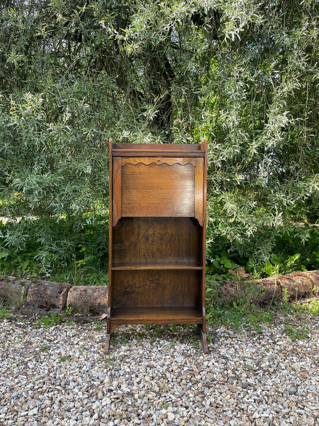 Vintage Slim Bureau Bookcase