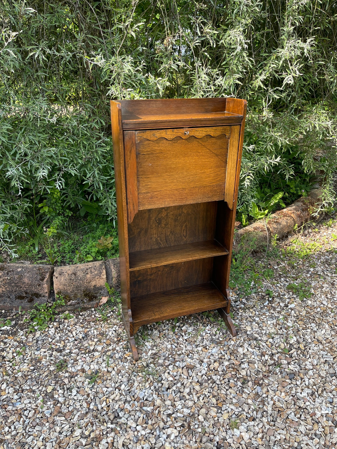 Vintage Slim Bureau Bookcase